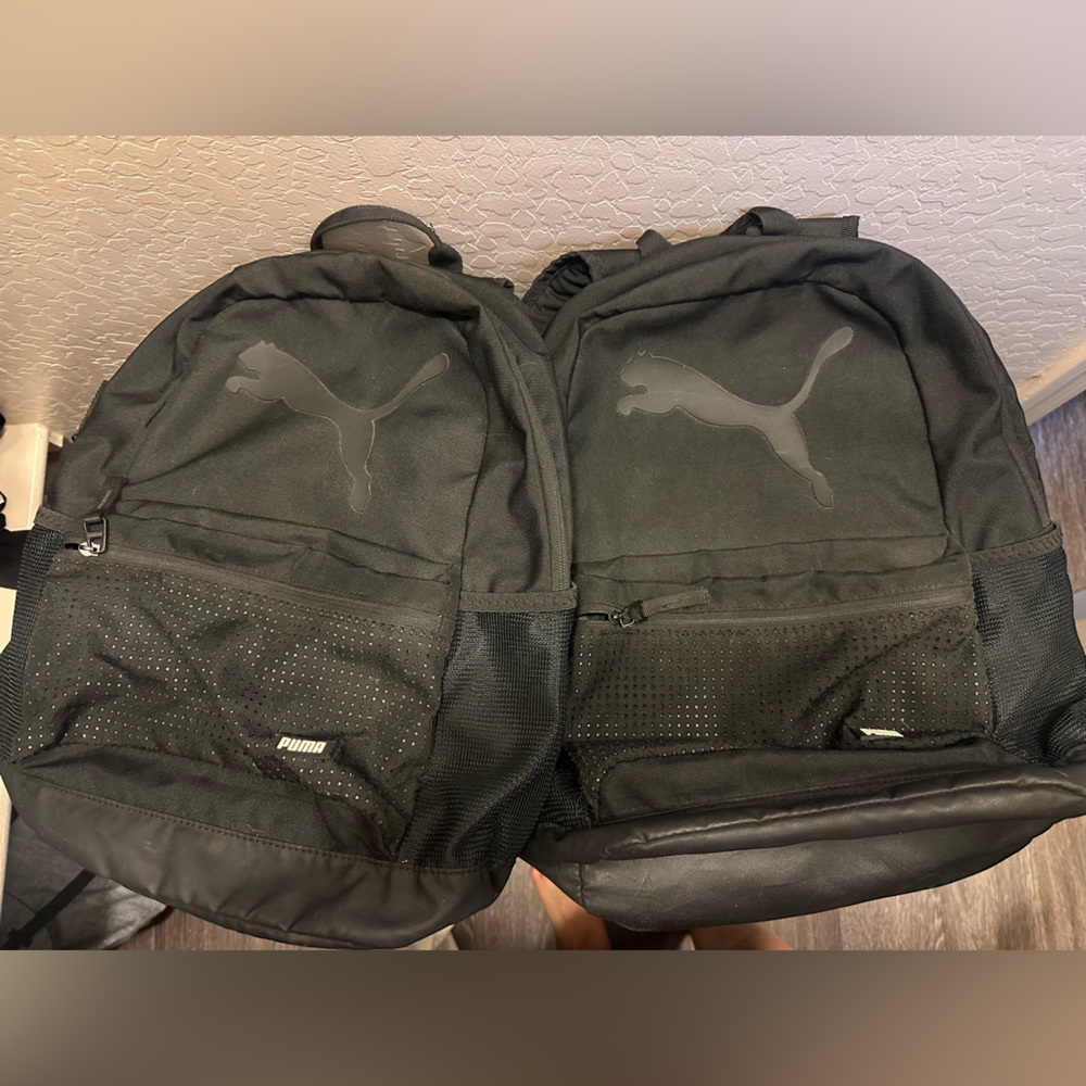 Puma Black Backpack (two)
